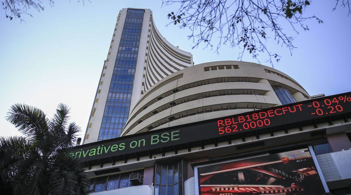 The Sensex Drops 236 Points In Turbulent Trade, Reversing Early Gains